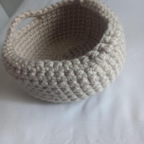 Crochet basket
