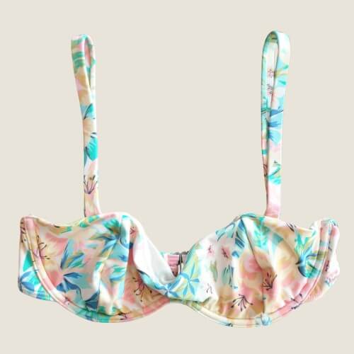 Billabong Floral Bikini Top