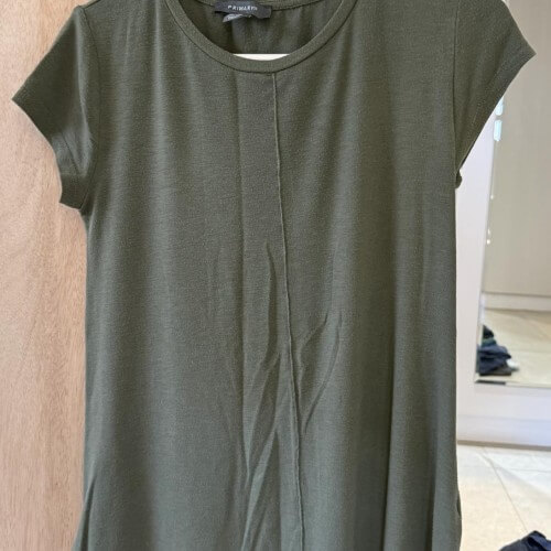 Khaki T-shirt Dress