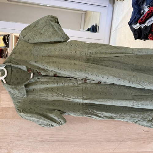 Olive Green Shirt Dress