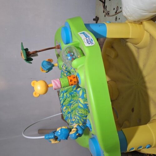 Old baby Bouncer and cot