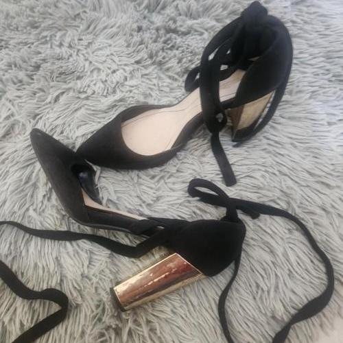 High heel shoes